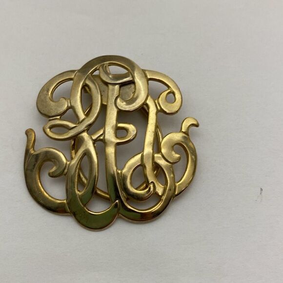 Unbranded Women's Scarf Clip Gold Toned Knot Design - Picture 6 of 7